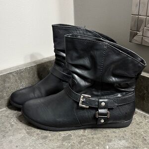 Authentic American Heritage Black Ankle Booties